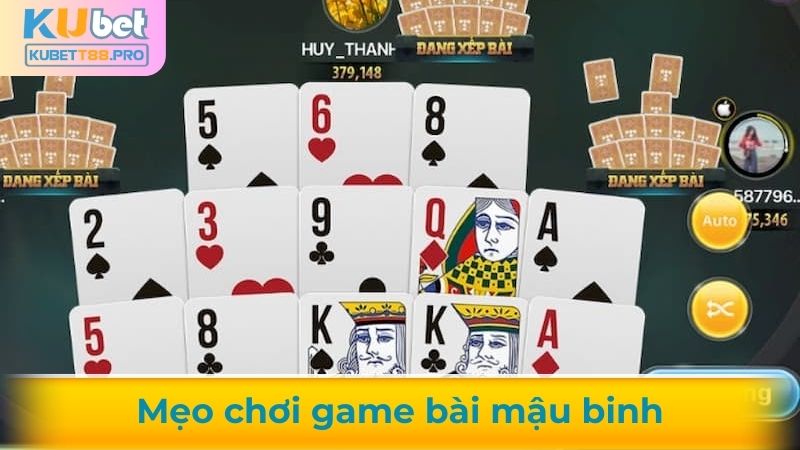Mẹo hay để chơi game bài mậu binh